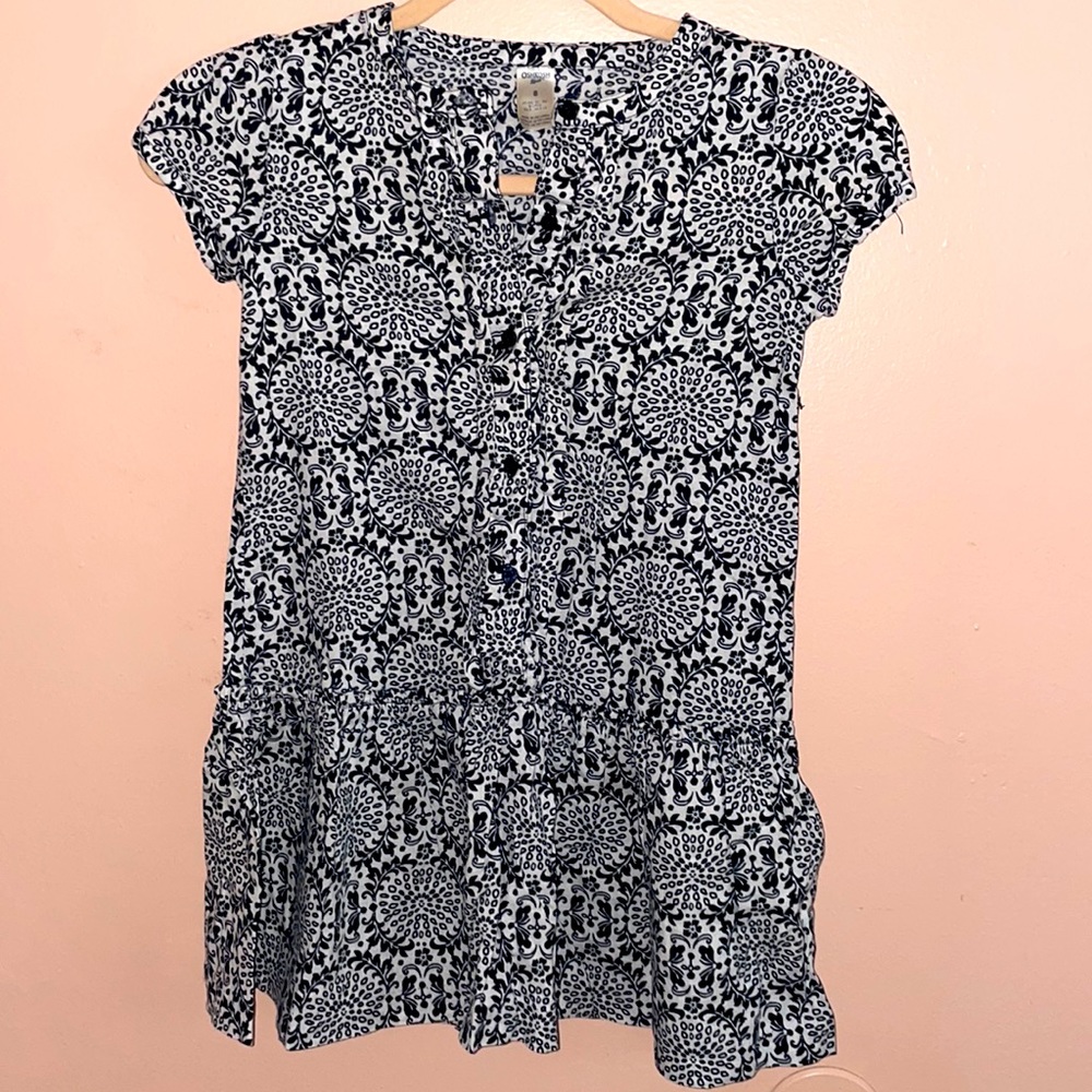 Girls 8 Casual Floral Dress